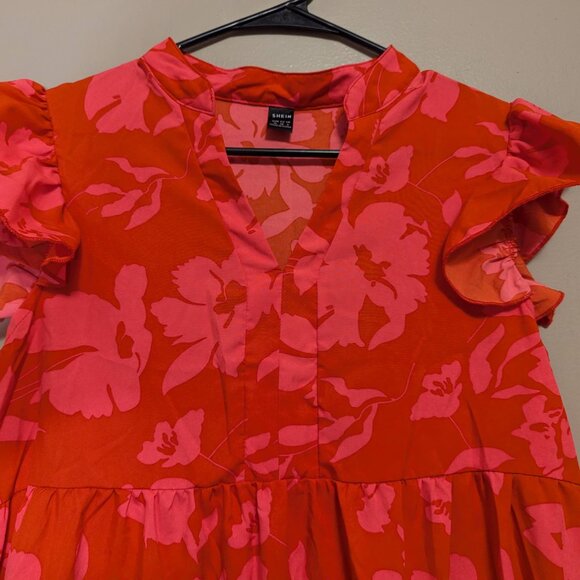Shein Floral Dress, Size M - Picture 2 of 4
